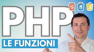 Tutorial PHP - Lezione 4 - Le Funzioni