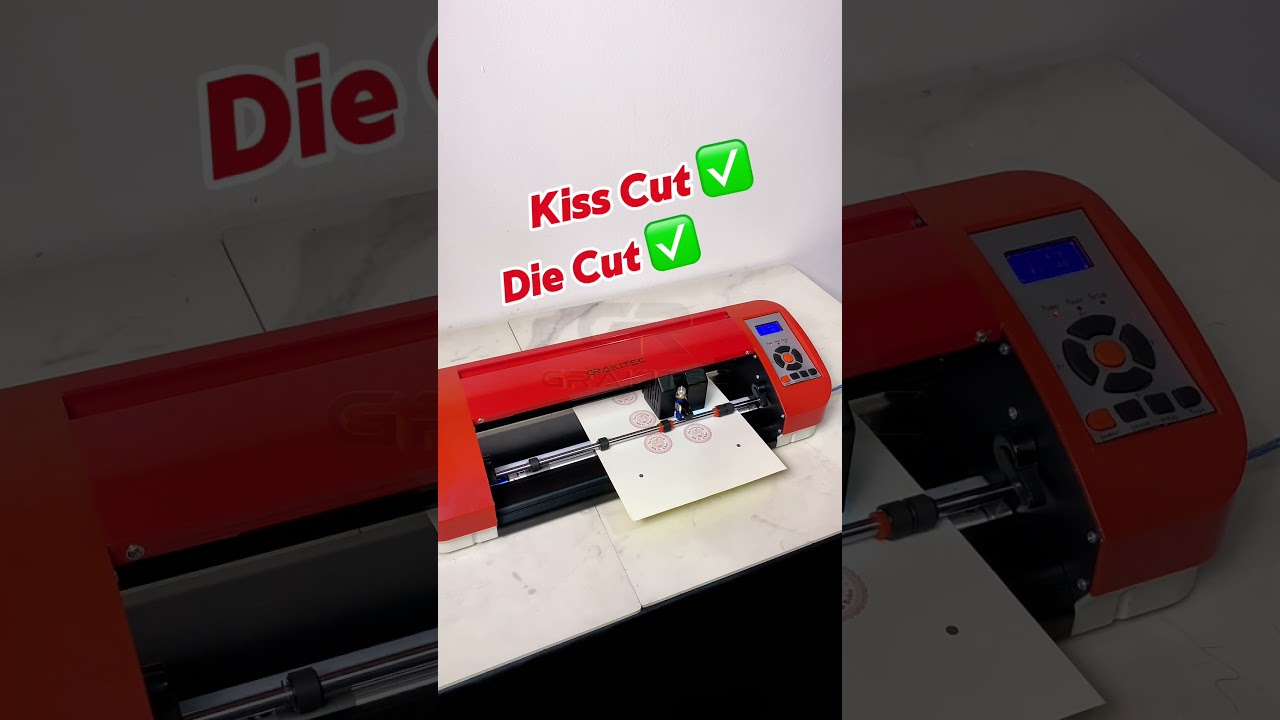 Usaha Stiker Pakai Mesin Cutting Sticker YS 380 A3+ Auto Contour