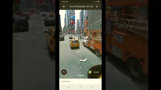 Explore the Globe: Locating Times Square New York, Manhattan, USA, through Google Earth