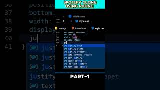 Spotify Clone | Android tutorial | #barcode #aiappbuilder #coding #datamatrix #bitcoin #backend