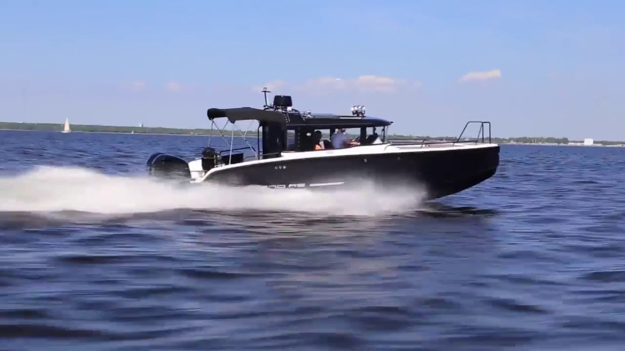 Тесты катеров XO 270 Front Cabin и Anytec 868 CAB