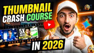 Master AI Thumbnail Design in 2026 - Full Course for Beginners 🚀 to advance