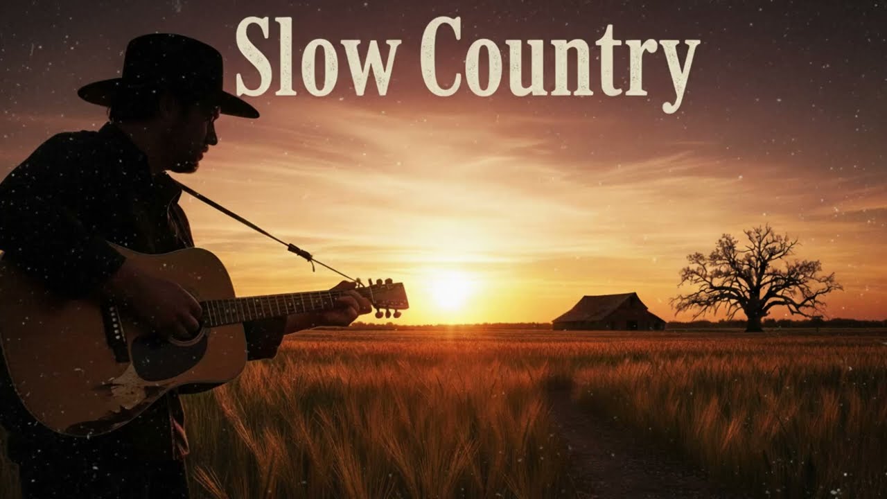 🎸Slow Country Music That Feels Like Home | Emotional Slow Country | Stories We All Lived (25 Tracks)