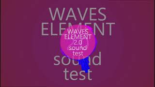WAVES ELEMENT 2.0 virtual synth sound