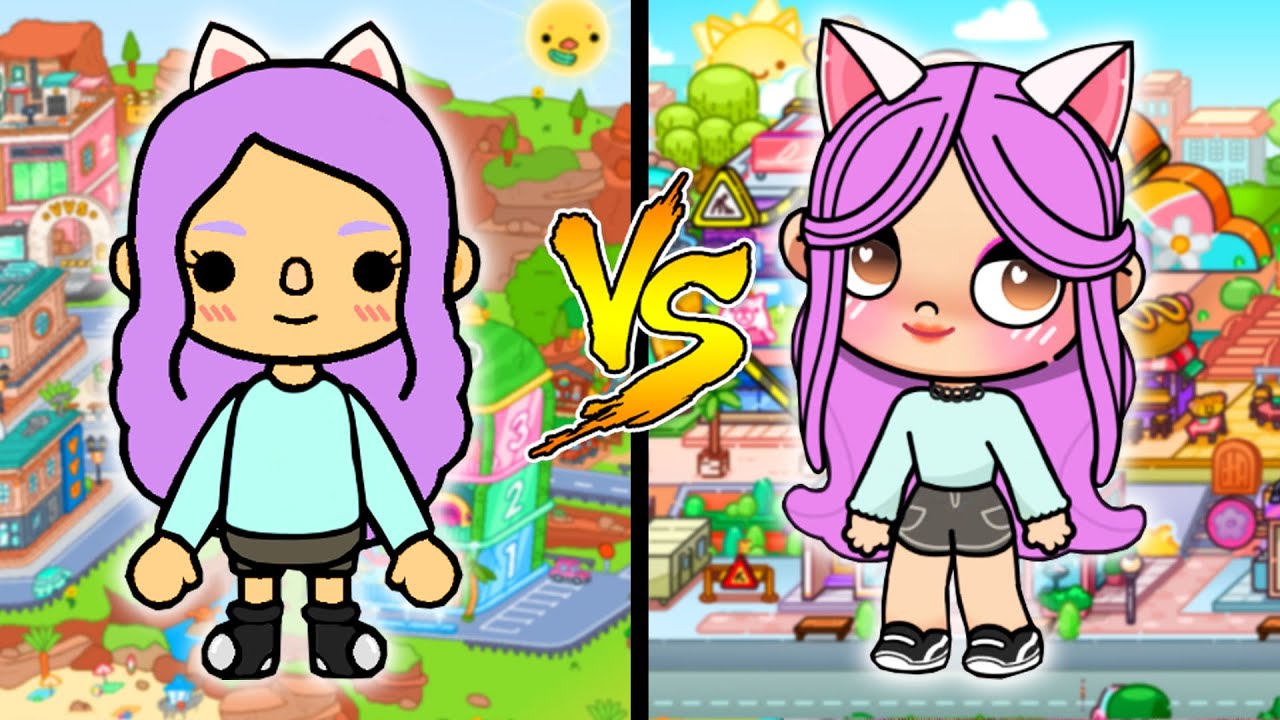 Girls/Boys Game Toca Boca And Gacha Life World Cartoon Graphic