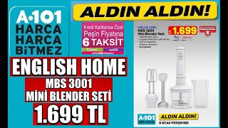 English Home Mbs 3001 Mi̇ni̇ Blender Seti̇ İnceleme Kullanici Yorumlar 8 Ocak Perşembe A101De 1.699 Tl
