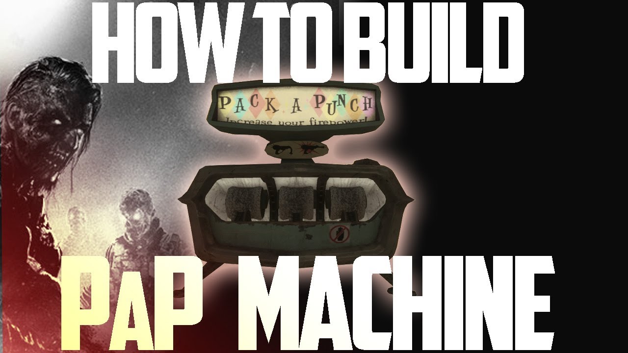 How to Build Pack a Punch Machine in TRANZIT- Black Ops 2 Zombies