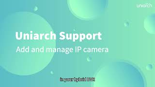 Device Management Add and manageIP Camera