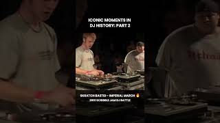 Iconic DJ Moments in DJ History PT2🔥 #djculture #djbattle