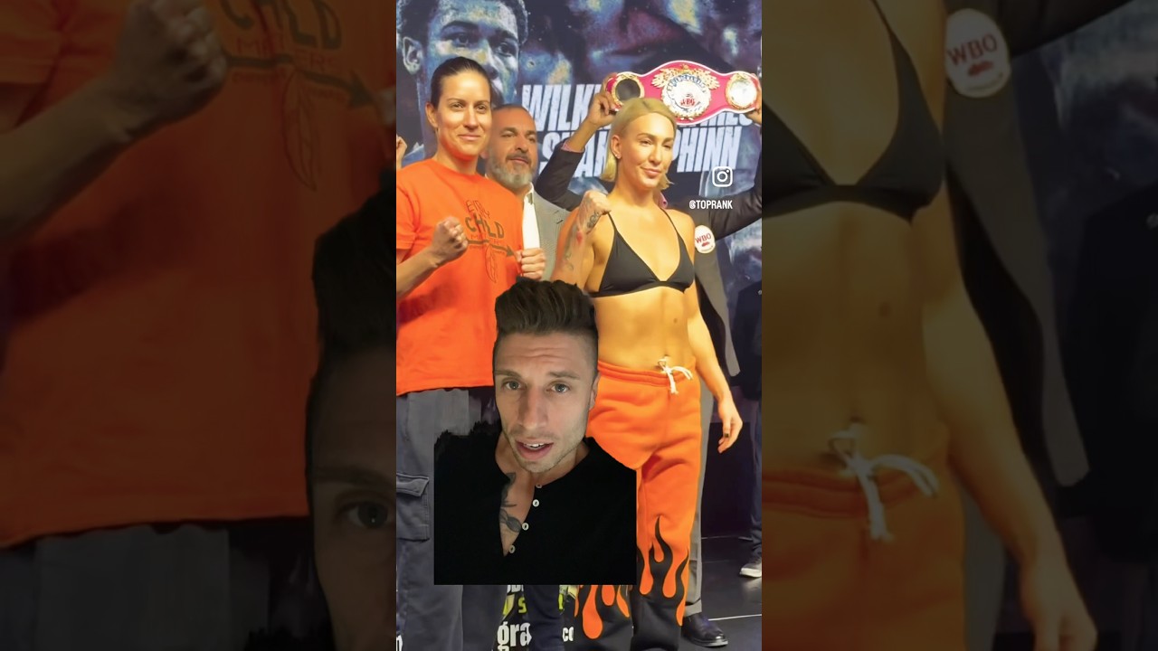 INTENSE! Weigh ins | Mary Spencer vs Mikaela Mayer | 154lbs World Title Fight