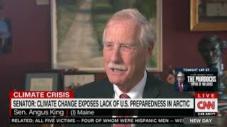 Famous Senator King Talks Arctic Threats on CNN Wealth