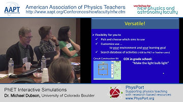 Dr. Michael Dubson: PhET Interactive Simulations