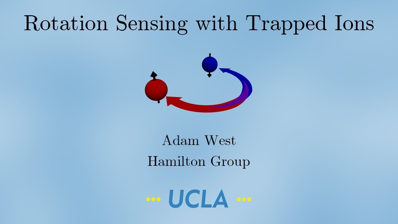 Rotation Sensing with Trapped Ions - YouTube