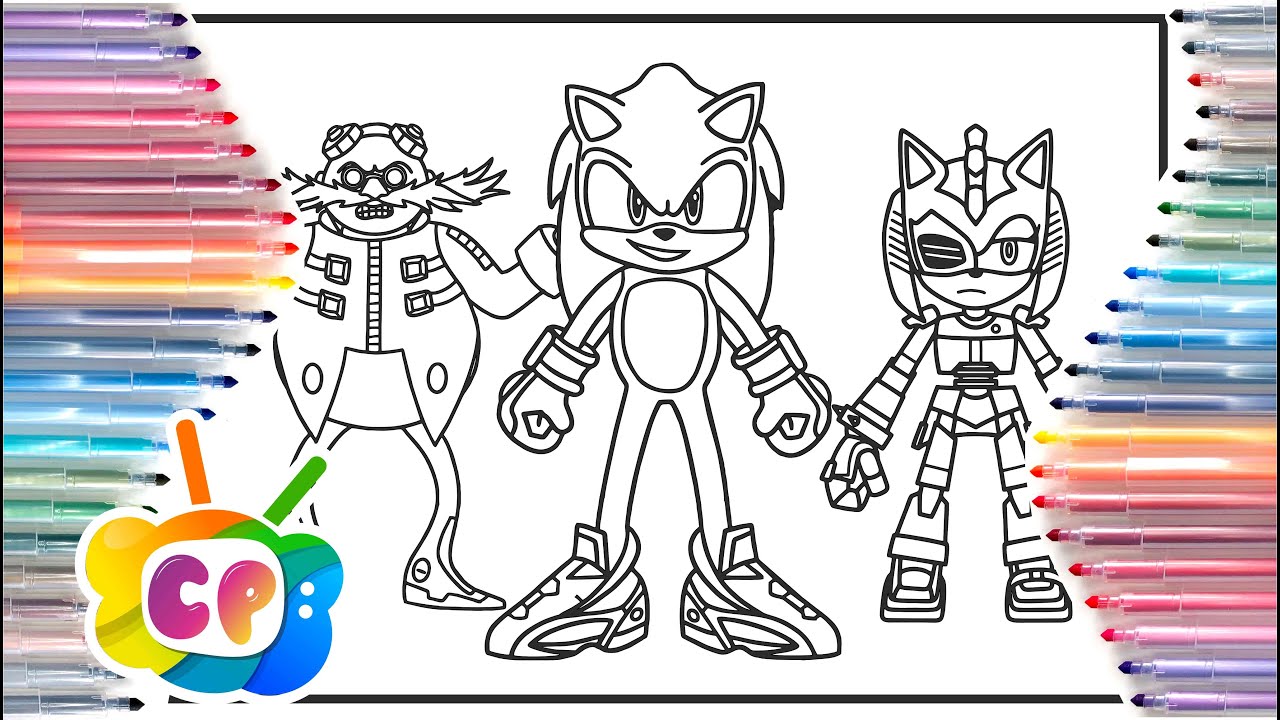 Free Printable Sonic Prime Coloring Page, Sheet and Picture for Adults and  Kids (Girls and Boys) 