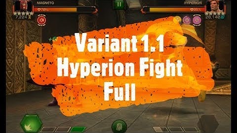 Full Fight - Hyperion - Variant Difficulty 1.1