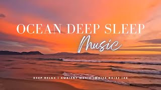 4K Ocean Tranquility Ambience | 3 Hours Soft Sea Beach Waves for Deep Sleep screenshot 5