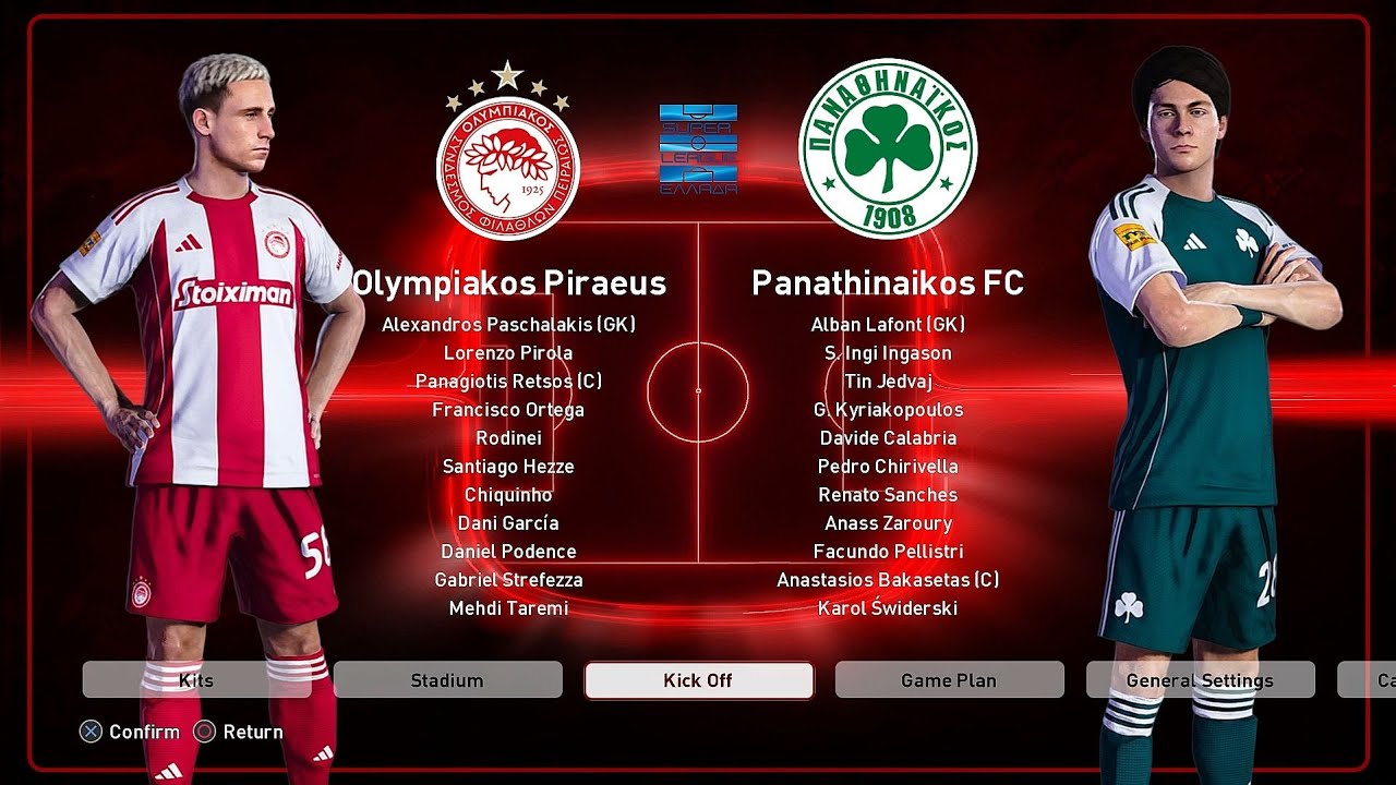 SP Football Life 2026 - Olympiakos vs Panathinaikos!