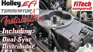 Installing Holley TERMINATOR X in a 1971 Chevelle SS454 + Dual Sync Distributor