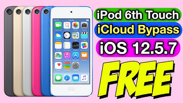 FREE iCloud Bypass And Jailbreak iPod 6th Touch iOS 12.5.7