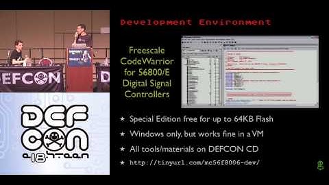 DEFCON 18: Welcome and Making the DEF CON 18 Badge  4/5