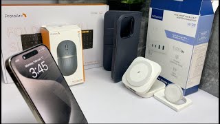 My 2024 TRAVEL TECH ACCESSORIES for iPhone Apple Watch & Mac (ProtoArc, Insignia, DJI, Shieldon etc)