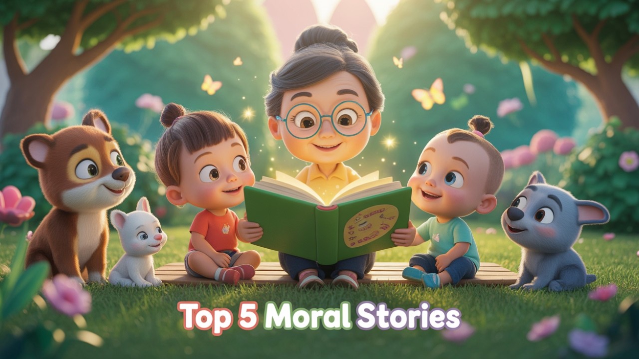 Top 5 Moral Stories for Kids | English Moral Stories | Bedtime Stories | Fairy Tales