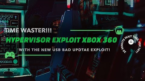 Hypervisor Exploit for the Xbox 360 (Not for me, maybe for you)