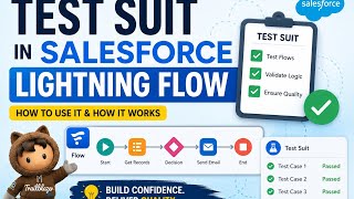 Create a test suit in Salesforce Lightning flow to test the scenarios.