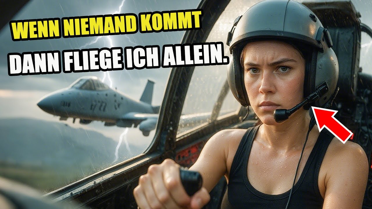 Ihr letzter Einsatz mit der A-10 sollte bedeutungslos sein – bis sie einen ganzen Zug rettete