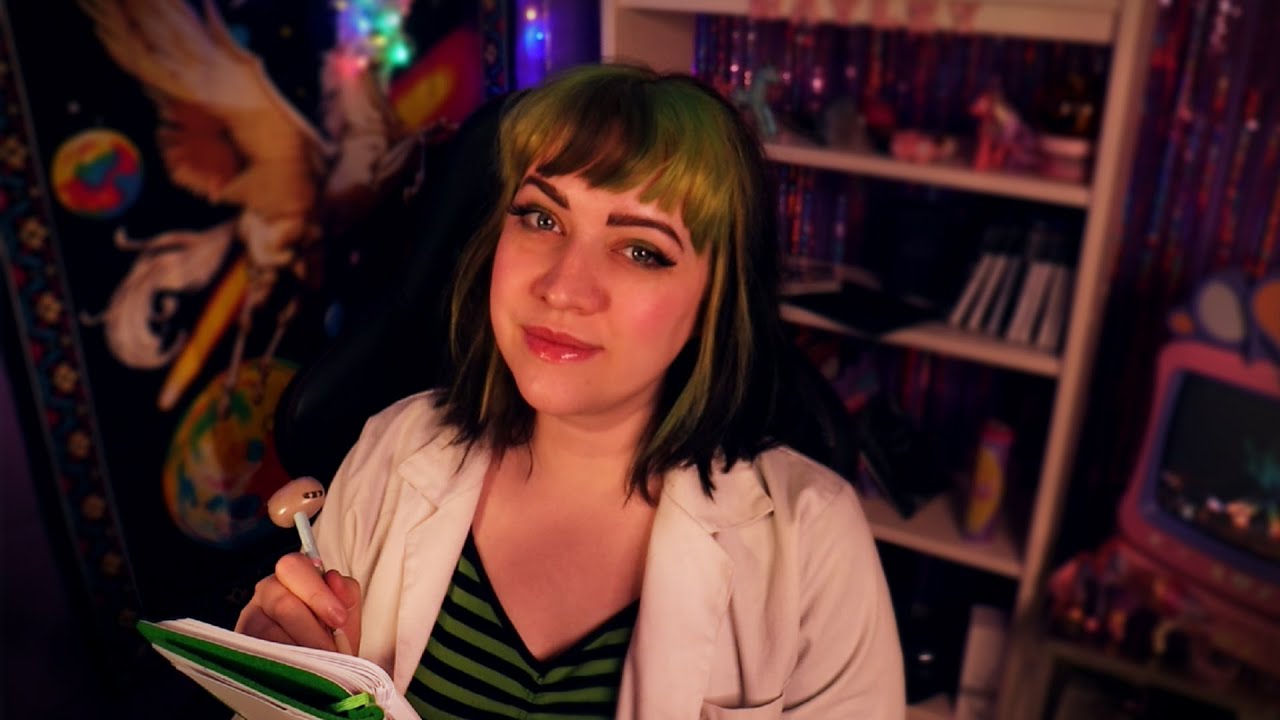 ASMR Cozy Clinic / Removing Bad Energy and Restoring Good Memories (Plucking, Writing, etc)