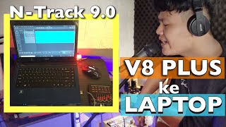 Download Lagu Cara menghubungkan Soundcard V8PLUS ke LAPTOP atau PC menggunakan DAW NTRACK MP3