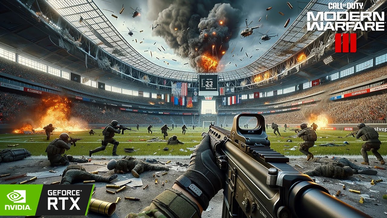 Stadium Cod COD MODERN WARFARE 3- VERDANSK STADIUM ATTACK| #cod #codmw3 #callofduty ...