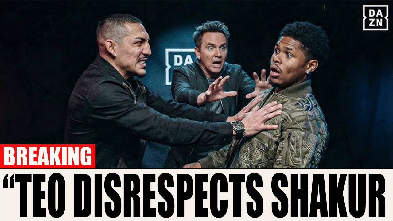 ACE-OFF ERUPTS! Teofimo Lopez and Shakur Stevenson Nearly Lose It