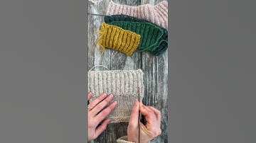 How to Measure Brioche Row Gauge #shorts #briocheknitting #knittingtips #knittingtutorial