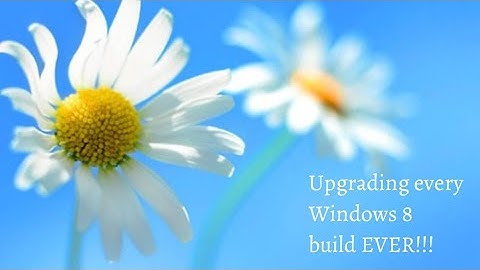 Upgrading EVERY Windows 8 build EVER!! (build 7700 - build 9200 RTM) PART 1 OF 2 (Funny Video)