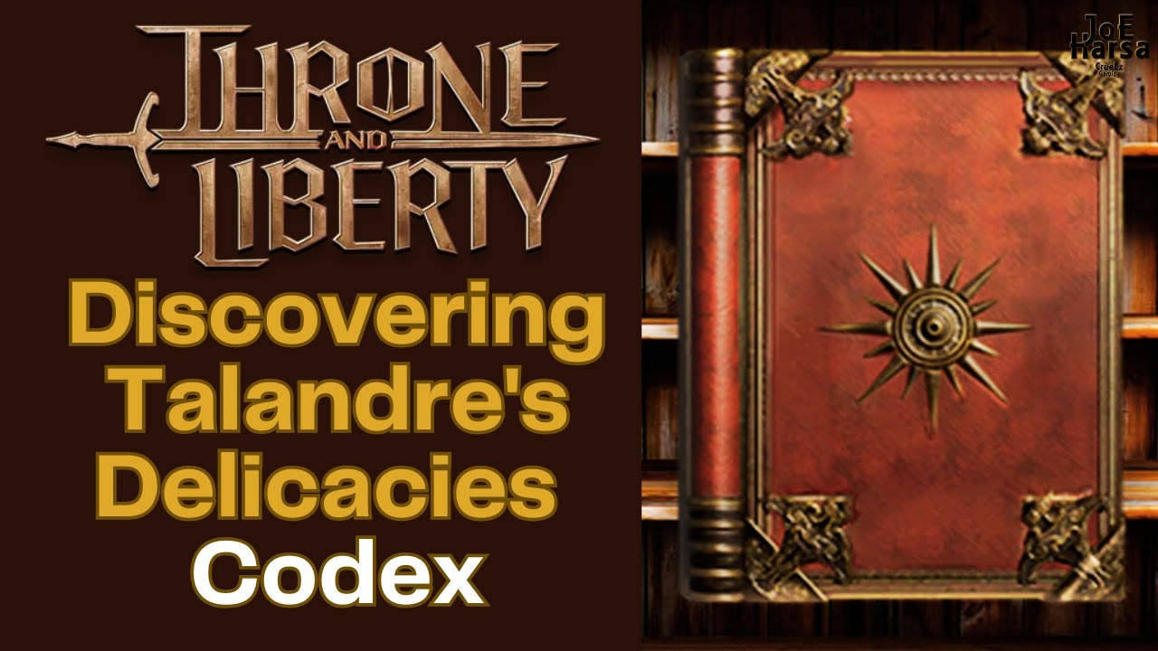 Talandre Bundle Discovering Talandre's Delicacies Throne and Liberty Codex Collection ...