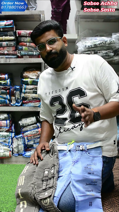 Jeans ke new sample aa gaye hai Vicky Raja Kids Wear Order now 8178801663