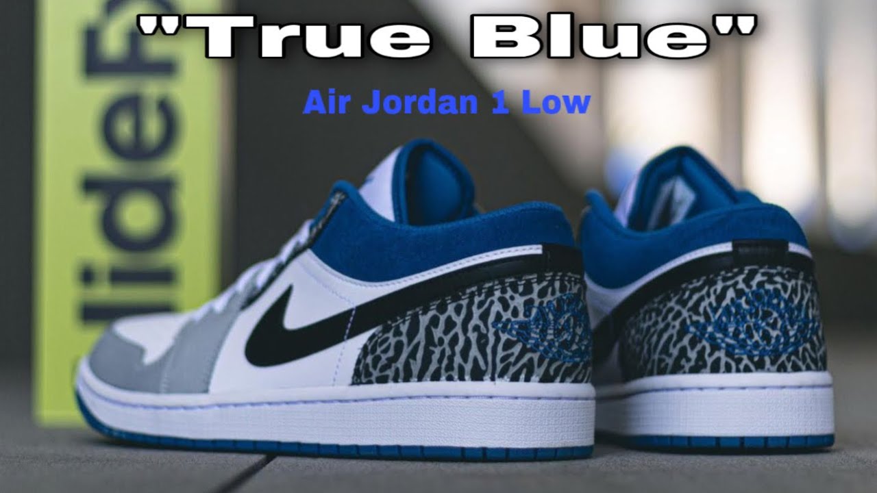 Air Jordan 1 Low “True Blue”DM1199-149 