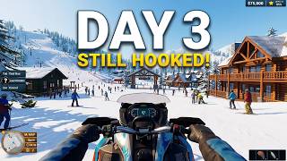 This Ski Resort Simulation Got Me Hooked - Day 3!! screenshot 3