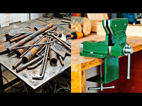 Mini Vise From Old Steel Angle Bars