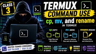 How to Copy, Move & Rename Any  file in termux  watch now