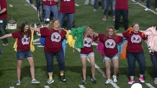 DHS Alumni Band/Majorette Heather with Sing Sing Sing 9-15-17