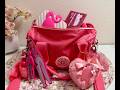 What’s in my Pink Kipling Barbie Bag Super Cute &amp; Fun💕
