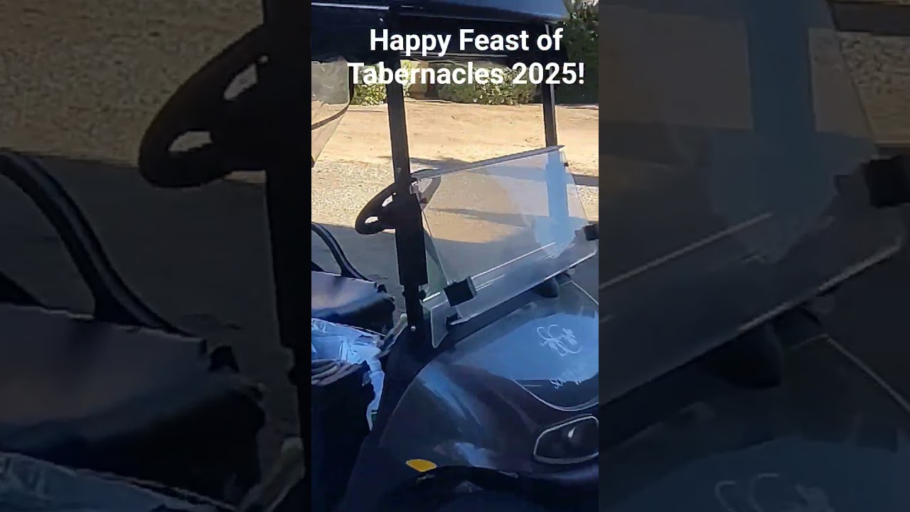 Happy Feast of Tabernacles 2025 from Temecula, CA 
