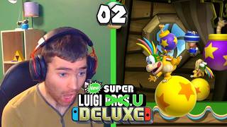 NEW SUPER LUIGI U DELUXE #02 - LEMMY BALANCE DES BOMBES