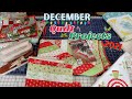 December 2021 Quilt Projects: Fun Christmas Sewing! | A Quilting Life