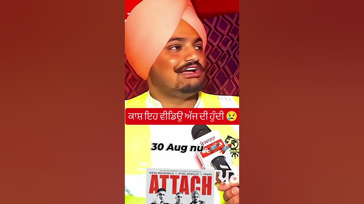 Sidhu Moose wala | SMW | New song | Attach | Sidhu | Moose wala | punjabi songs