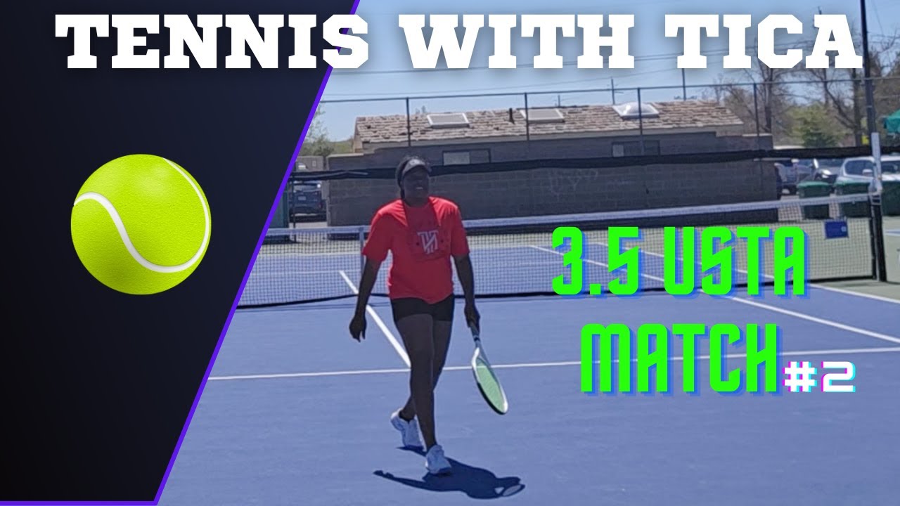 USTA 3.5 Tennis Match WIN 🔥 | My Second Competitive Match
