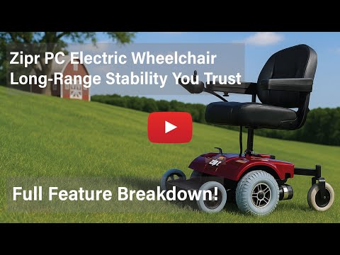 Zipr PC Electric Power Wheelchair for Seniors Features