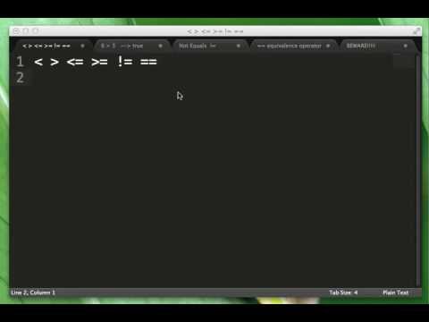 Seneca - IPC144: C Operators: Comparison operators